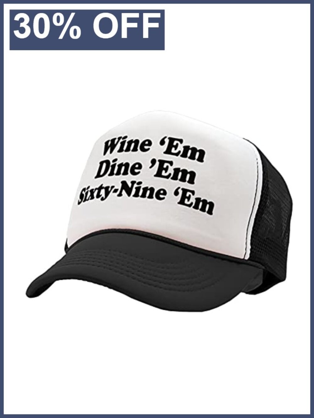 Vintage Retro Trucker Hat Adjustable Snapback Novelty Party Cap